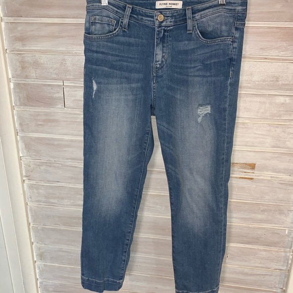 Flying Monkey Denim - Flying Monkey distressed jeans